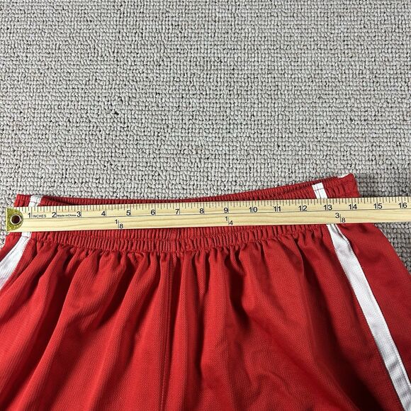 Nike University Of Dayton Flyers Basketball Shorts Men’s Large Dri-Fit Red Y2K - Picture 7 of 11